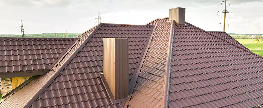 Residential Chimney Flashing Restoration in Port Washington, NY